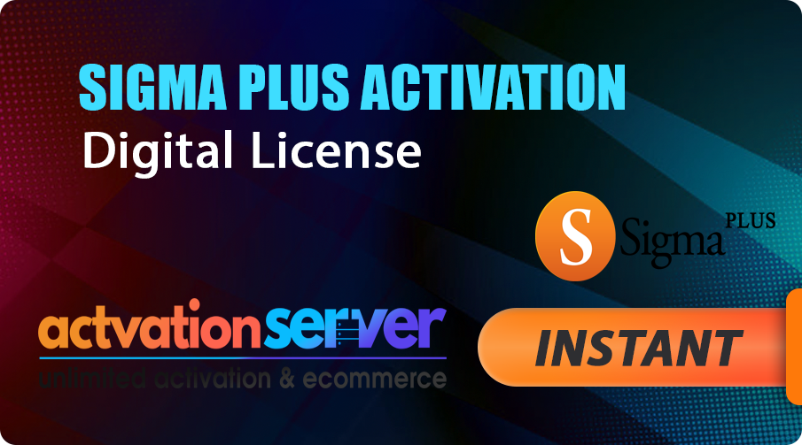 Sigma Plus Digital License Activation for [3 Days]